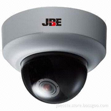 Plastic Dome Camera with 1/3-inch Sony CCD Image Sensor and Automatic Tracking White Balance